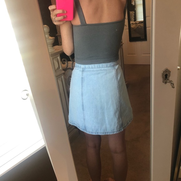 BDG - Denim Snap Skirt - Picture 4 of 4